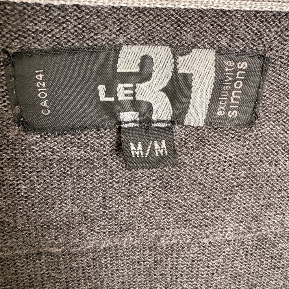 Simons Charcoal Button-Up Cardigan - Picture 2 of 2